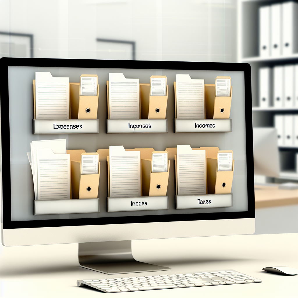 Seamless Invoice Collection and Document Organization for a Paperless Business