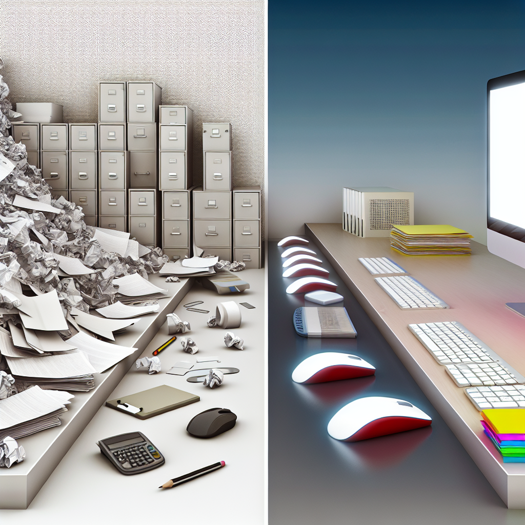 כך תעבור בקלות ממשרד מבולגן למשרד דיגיטלי מסודר