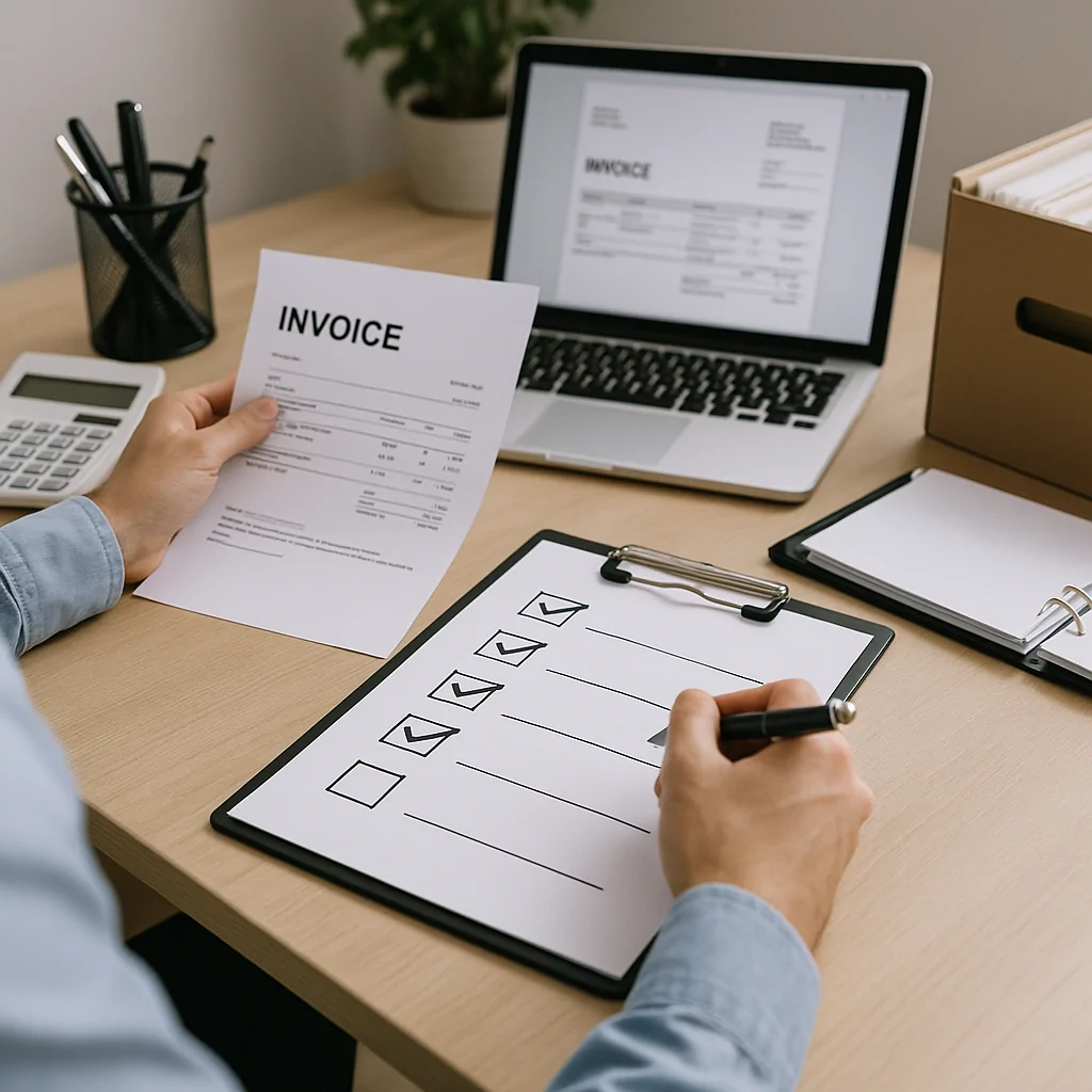 אוטומציה חשבוניות בעסק קטן: צ׳ק ליסט הטמעה מהיר (איסוף, תיוק, בקרות איכות ופתרון תקלות)