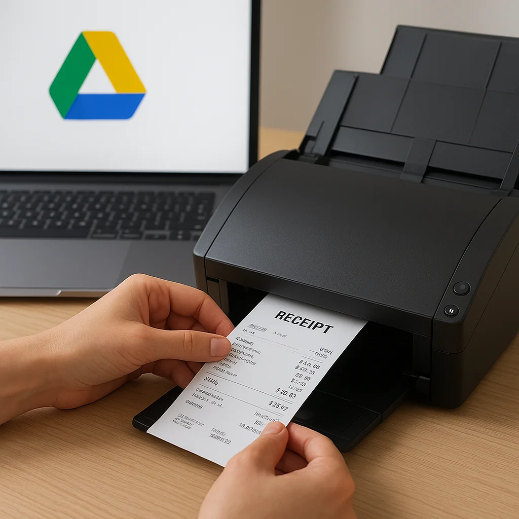 Step-by-Step Guide: Set Up a Receipt Scanner Workflow with Google Drive